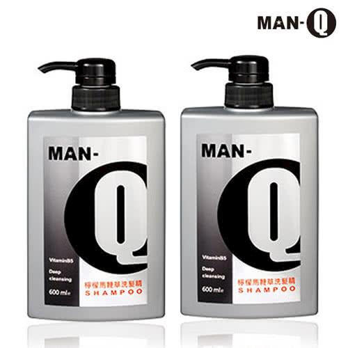 【MAN-Q】檸檬馬鞭草洗髮精600mlX2