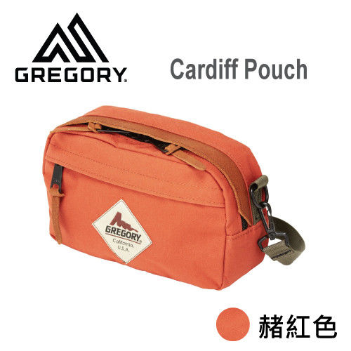 【美國Gregory】Cardiff Pouch日系休閒側背包-赭紅色