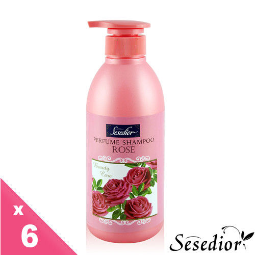 Sesedior玫瑰植萃香韻修護洗髮乳6瓶(不含矽磷)