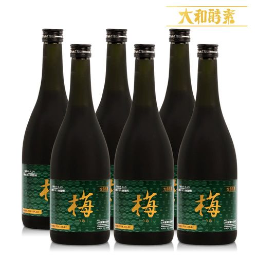 【大和酵素】日本原裝大和紀州梅精萃本草酵素(720ml/瓶)x6瓶