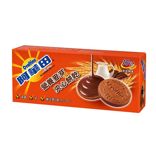 阿華田營養麥芽夾心餅乾(135g x2條)x12盒