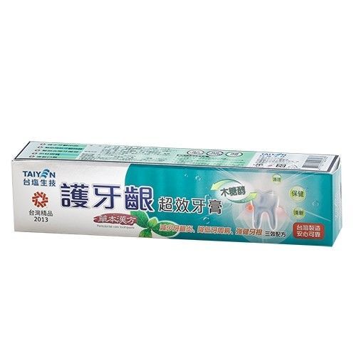 台鹽生技-護牙齦超效牙膏-草本漢方-6入