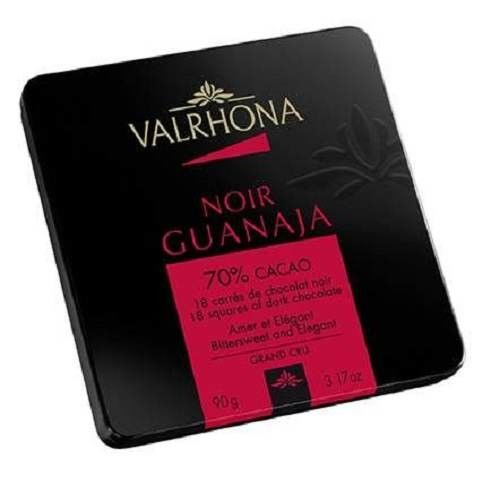 【VALRHONA】 70%Guanaja瓜納拉黑巧克力18片鐵盒