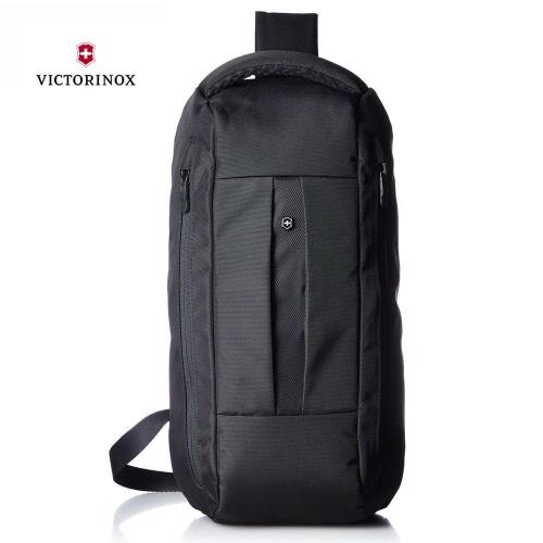 VICTORINOX 瑞士維氏TA4.0平板單肩後背包-黑 31174701