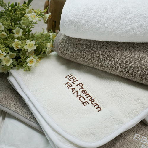 BBL 100%純棉舒適枕巾(象牙白)