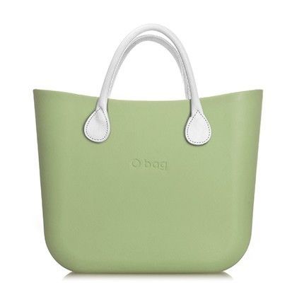 【O Bag】義大利品牌-Mini 時尚購物包 - 鼠尾草綠