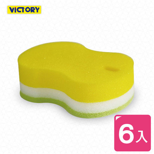 【VICTORY】吊掛仿絲海綿(6入)