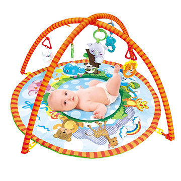 【Baby Safe】圓形動物遊戲健身器/遊戲毯