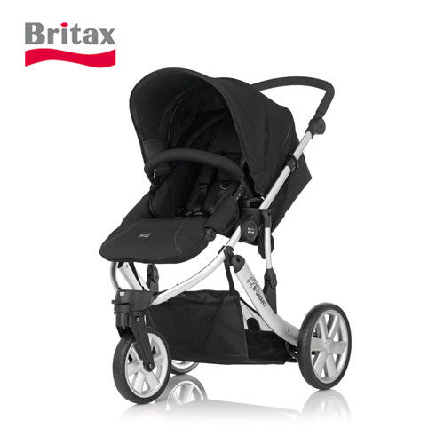 Britax-SMART三輪雙向手推車(黑)
