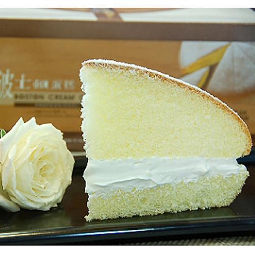 台灣鑫鮮 手工烘焙-原味鮮奶波士頓蛋糕9吋 x1入