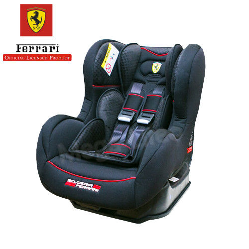 法拉利Ferrari 旗艦型0-4歲安全汽座(黑)