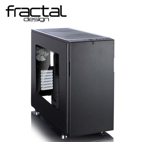 【Fractal Design】Define R5 靜音機殼 側版開窗 (永夜黑)