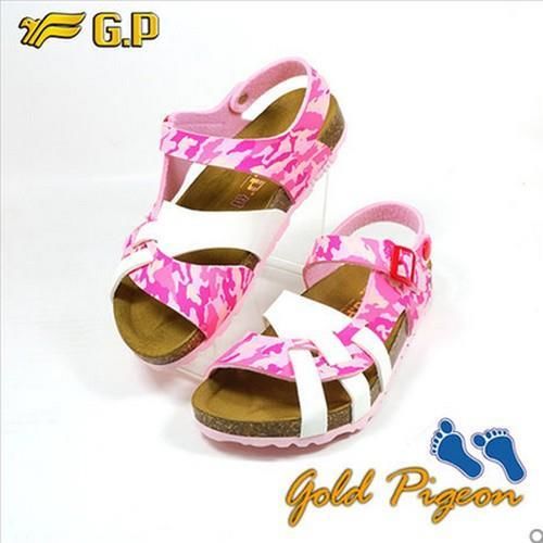 【GP】兒童柏肯鞋31-35尺碼-B553-44 亮粉色 共二色