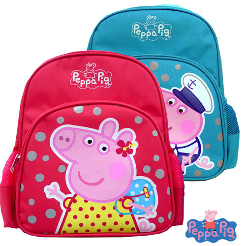 【Peppa Pig 粉紅豬】兒童後背包-幼稚園適(佩佩豬/喬治_PP5753)