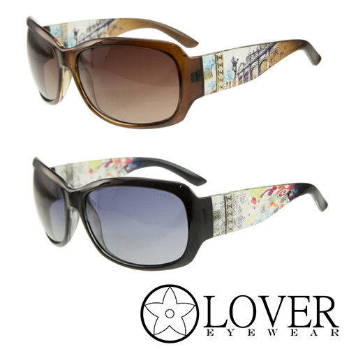 【Lover】精品塗鴉風格太陽眼鏡(9324-兩色選擇)