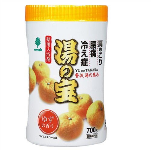 日本原裝進口湯之國度入浴劑-柚香700g*3入