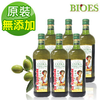 【囍瑞】萊瑞特級初榨冷壓100％純橄欖油（1000ml－6入）