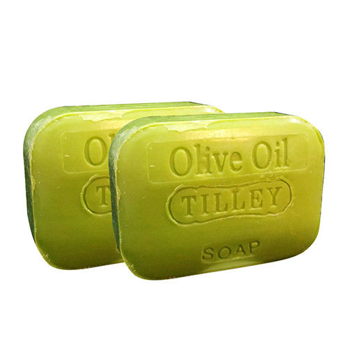 Tilley百年特莉 橄欖油健康手工皂100gx2入裝