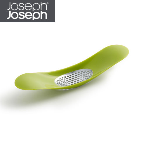 《Joseph Joseph英國創意餐廚》好輕鬆壓蒜器(綠)-20062