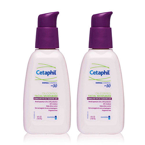 Cetaphil舒特膚 青春無痘控油保濕乳SPF30(118ml) 2入組(加贈舒特膚試用品*2)