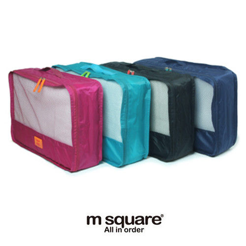 【M Square】可折疊衣物收納袋 L (4色)