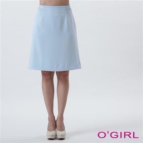 OGIRL淡系簡約短裙