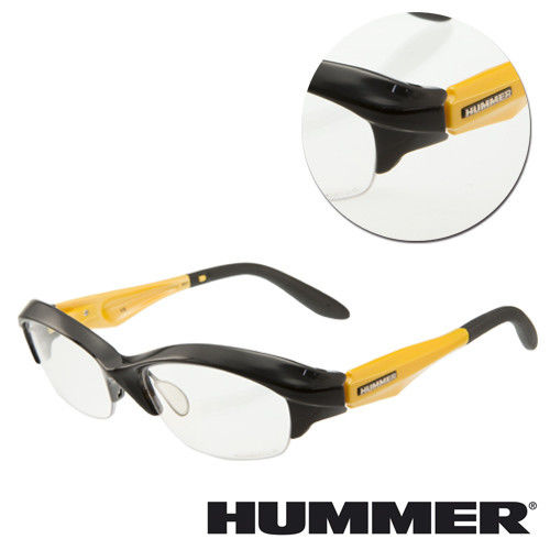 【HUMMER】半框黃色光學眼鏡(V8-901-YL)