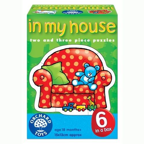 英國Orchard Toys 幼兒學習拼圖 我的家 in my house