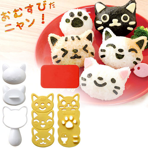 日本Arnest創意料理小物-可愛貓咪飯糰模型