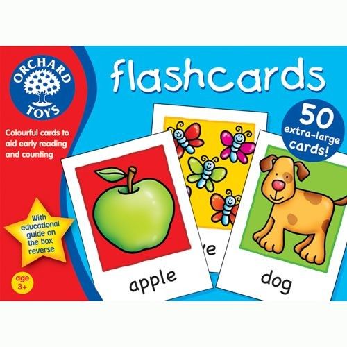 英國Orchard Toys 幼兒學習大閃卡 flash cards