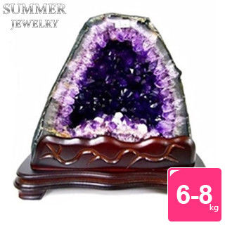SUMMER寶石《6-8公斤》巴西天然紫晶洞(隨機出貨)