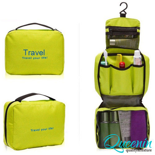 DF Queenin - 韓版出遊旅行專用盥洗包化妝包-共4色