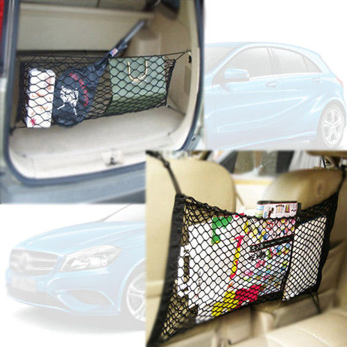 車之語行李箱置物網+椅背車內置物網