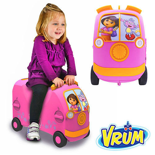 美國 VRUM 卡通造型 兒童行李箱 朵拉