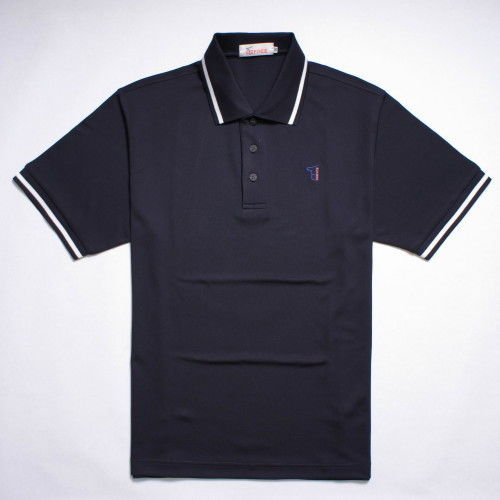 [H&G]EZ吸濕排汗運動涼感POLO衫(台灣製造)M-黑色
