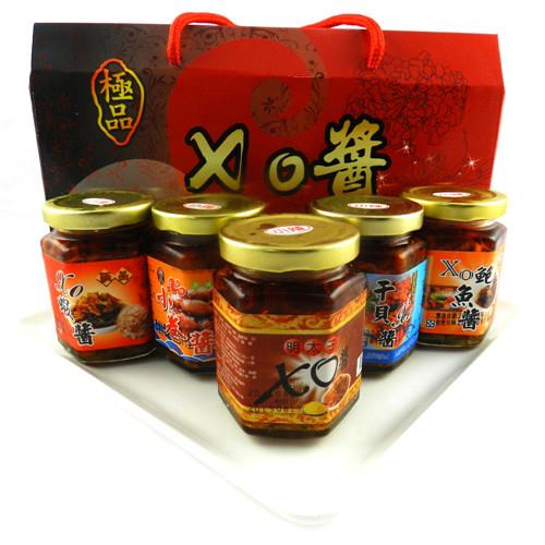 饗讚 海味大集合極鮮XO醬禮盒3盒(170公克3罐/盒.共9罐)