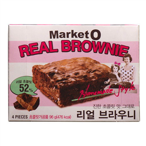 【Market O】布朗尼蛋糕(96gx12盒)