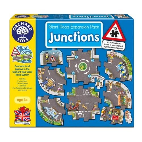 英國Orchard Toys幼兒地板大拼圖 聯絡道   Junctions 擴充組