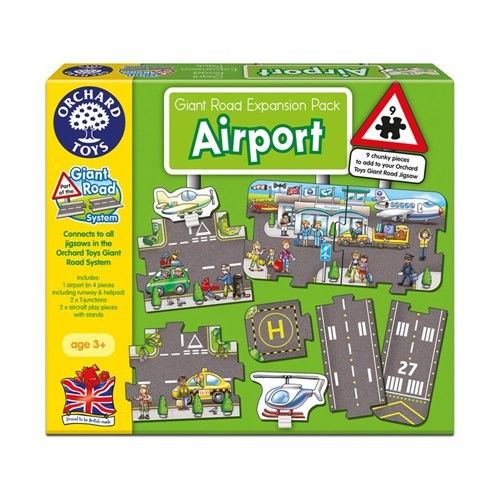 英國Orchard Toys幼兒地板大拼圖 飛機場 Airport 擴充組