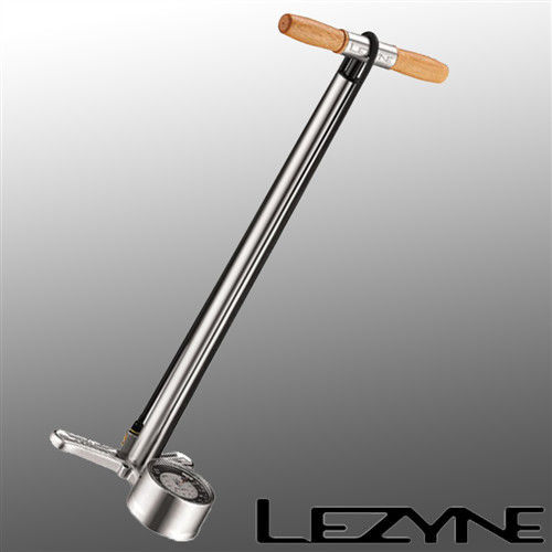 LEZYNE ALLOY FLOOR DRIVE鋁合金直立式打氣筒(銀)