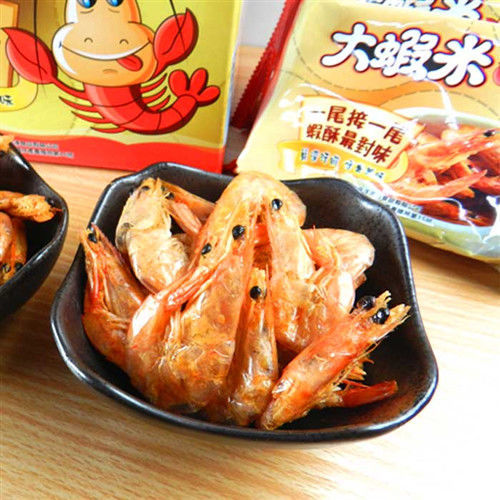 【好神】大蝦米咔啦脆蝦10包禮盒組(原味10包)
