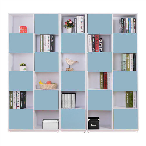 【AT HOME】蒂芬妮6.7尺彩色組合六單門書櫃(5色可選)