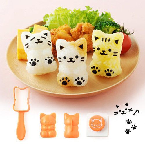 日本Arnest創意料理小物-可愛貓咪寶寶飯糰模型