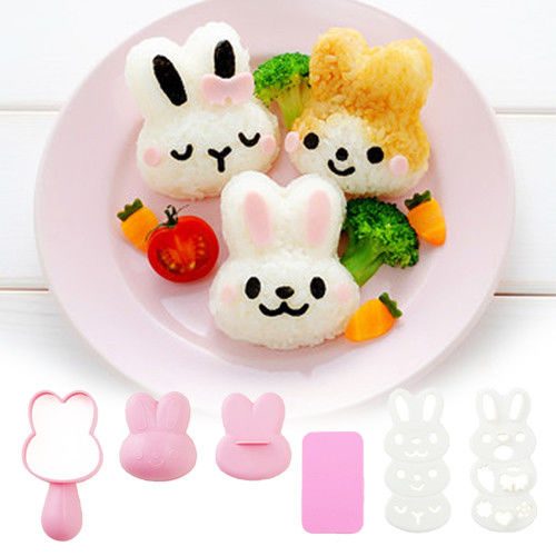 日本Arnest創意料理小物-可愛咪咪兔飯糰模型