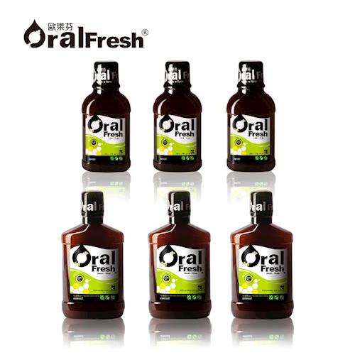 【Oral Fresh 歐樂芬】天然口腔保健液(600ml+300mlX3組)