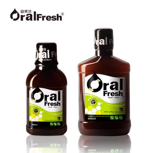 【歐樂芬Oral Fresh】天然口腔保健液(600ml+300ml)-行動