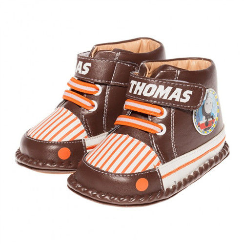 布布童鞋 Thomas湯瑪士短統寶寶鞋 [ AA3098I ] 咖啡款