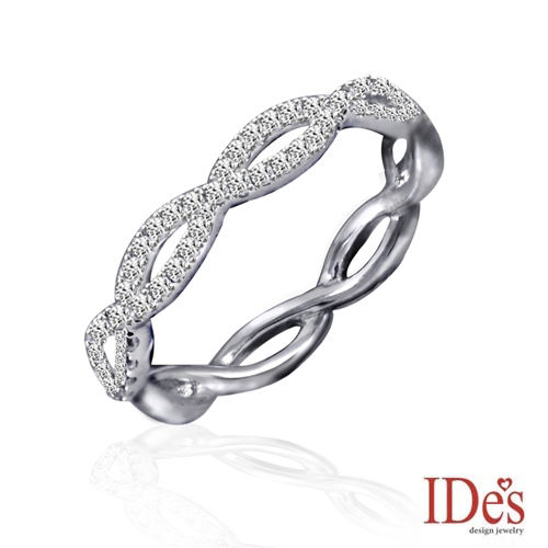 IDes  design 幸福花圈設計款鑽石戒指/線戒-預購
