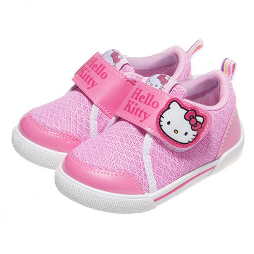 布布童鞋 hello kitty浪漫粉紅休閒鞋 [ CD3524G] 粉紅款