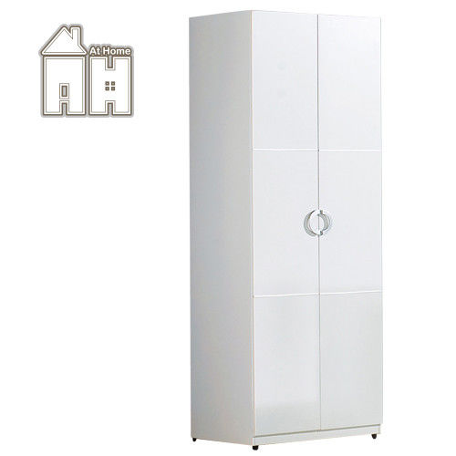 【AT HOME】凱倫2.3尺白色單抽衣櫃